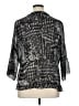 Notations 100% Polyester Black 3/4 Sleeve Blouse Size 1X - photo 2