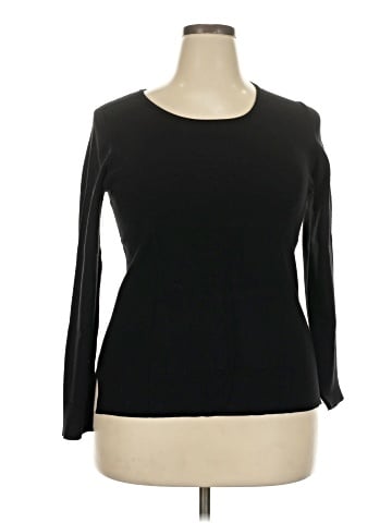 KIRKLAND Signature 3/4 Sleeve T-Shirt (view 1)