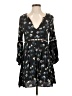 Ella Moss Floral Black Casual Dress Size S - photo 1