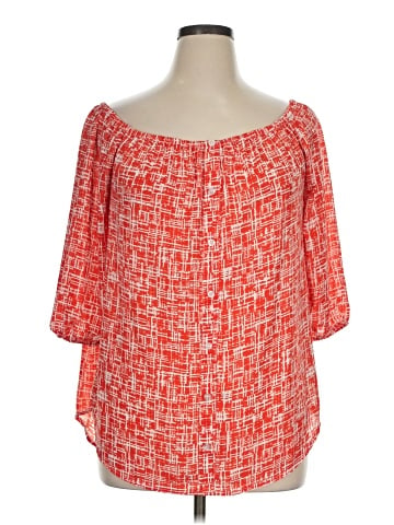 New York & Company 3/4 Sleeve Blouse (view 1)