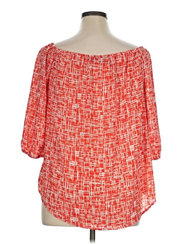 New York & Company 3/4 Sleeve Blouse (view 2)