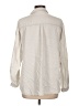 Zara Basic Ivory Long Sleeve Button-Down Shirt Size L - photo 2