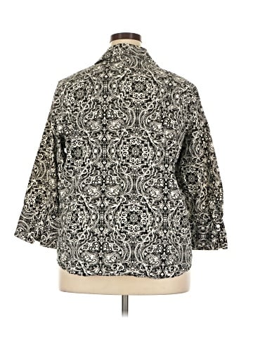 Coldwater Creek 3/4 Sleeve Button-Down Shirt (view 2)