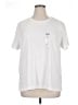 Natural Reflections White Short Sleeve Top Size 1X - photo 1