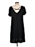 Mossimo Supply Co. Solid Black Casual Dress Size L - photo 2