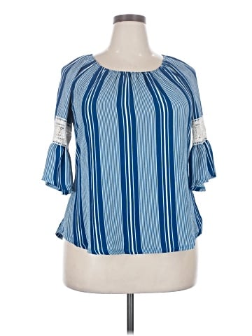 Discreet Short Sleeve Blouse (view 1)