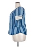 Discreet Blue Short Sleeve Blouse Size XXL (estimated) - photo 5