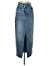 Reformation Jeans Blue Denim Skirt Size 26 waist - photo 1