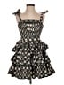 Hunter Bell 100% Cotton Paisley Black Cocktail Dress Size 4 - photo 1