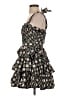 Hunter Bell 100% Cotton Paisley Black Cocktail Dress Size 4 - photo 5