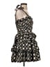 Hunter Bell 100% Cotton Paisley Black Cocktail Dress Size 4 - photo 4