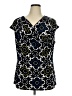Worthington Blue Sleeveless Blouse Size 1X - photo 1