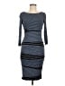 Bailey 44 Stripes Blue Casual Dress Size M - photo 1