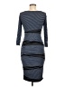 Bailey 44 Stripes Blue Casual Dress Size M - photo 2
