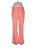 J. McLaughlin Print Orange Casual Pants Size 12 - photo 1