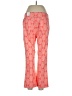 J. McLaughlin Print Orange Casual Pants Size 12 - photo 2