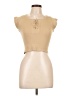 One Step Up Tan Sleeveless T-Shirt Size L - photo 1