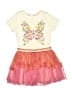 Monsoon 100% Polyester Ivory Dress Size 3 - 4 - photo 1