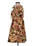 Jacqui-E Floral Brown Cocktail Dress Size XS - photo 5