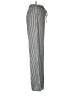 Audrey 3+1 Stripes Silver Casual Pants Size M - photo 4