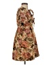Jacqui-E Floral Brown Cocktail Dress Size XS - photo 4