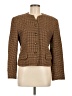 Rena Rowan Tweed Brown Wool Blazer Size 8 - photo 1