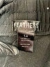 Feathers Solid Black Athletic Shorts Size 1X - photo 3