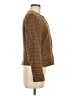 Rena Rowan Tweed Brown Wool Blazer Size 8 - photo 4