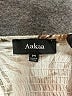 AaKaa 100% Cotton Paisley Tan Casual Dress Size M - photo 4