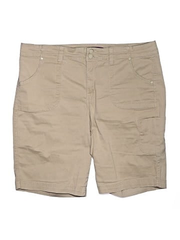 Gloria Vanderbilt Khaki Shorts (view 1)
