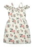 Justice 100% Polyester Floral Ivory Dress Size 10 - photo 2