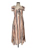 Leith Stripes Tan Casual Dress Size S - photo 1
