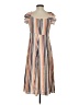 Leith Stripes Tan Casual Dress Size S - photo 2