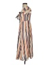 Leith Stripes Tan Casual Dress Size S - photo 5