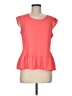 Madison Orange Short Sleeve Top Size M - photo 1