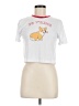 Pomelo 100% Polyester White Short Sleeve T-Shirt Size M - photo 1