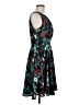 Elle 100% Polyester Floral Teal Cocktail Dress Size M - photo 4