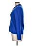 Sofia Cashmere 100% Cashmere Solid Blue Cashmere Pullover Sweater Size M - photo 5
