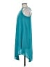Mossimo 100% Polyester Solid Teal Casual Dress Size M - photo 5