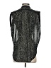 Rebecca Taylor 100% Polyester Stars Black Sleeveless Blouse Size 2 - photo 2