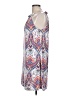 Auditions Print Blue Casual Dress Size L - photo 5