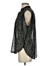 Rebecca Taylor 100% Polyester Stars Black Sleeveless Blouse Size 2 - photo 5