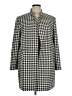 Tahari by ASL Houndstooth Ivory Coat Size 16 - photo 1