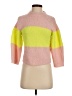 Tibi Color Block Pink Turtleneck Sweater Size XS - photo 1