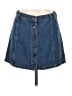 Forever 21 Blue Denim Skirt Size L - photo 1
