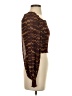 Versona 100% Polyester Brown Long Sleeve Blouse Size S - photo 4