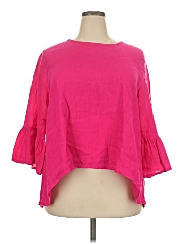 bryn WALKER 3/4 Sleeve Top (view 1)