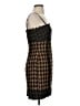 Etcetera Houndstooth Brown Cocktail Dress Size 0 - photo 4