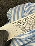 Zara Stripes Blue 3/4 Sleeve Button-Down Shirt Size L - photo 8