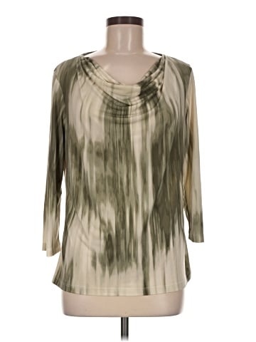 Easywear by Chico's 3/4 Sleeve Blouse (view 1)